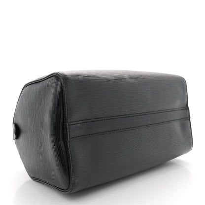 Louis Vuitton Epi Speedy 30 Black 4 of 14