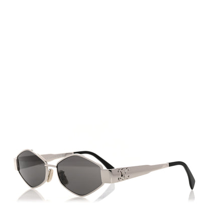 Celine Metal Triomphe 02 Sunglasses CL40254U Silver 1 of 7