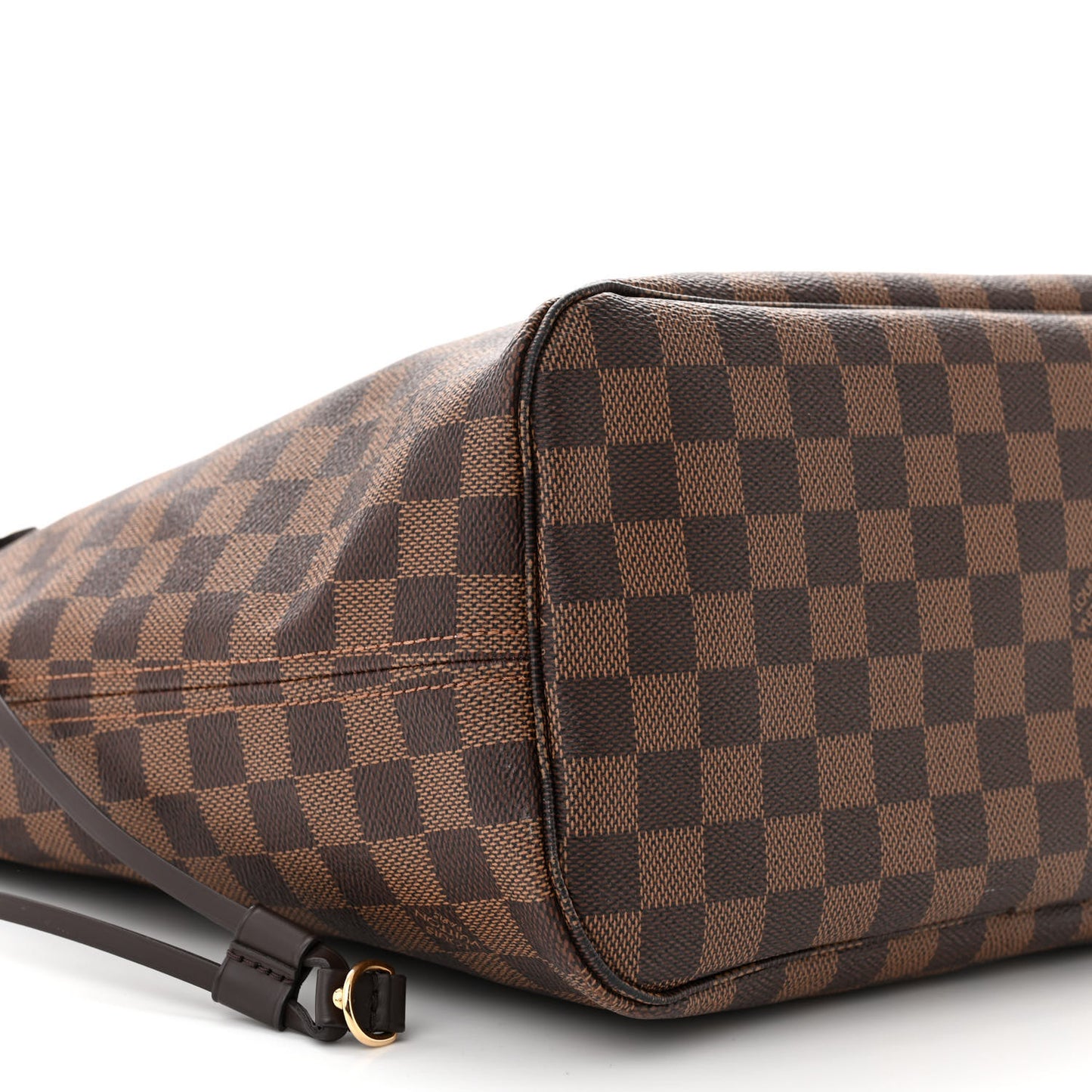 Damier Ebene Neo Neverfull MM Rose Ballerine