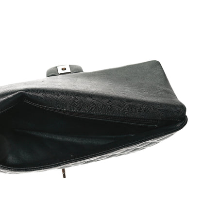 Chanel Caviar Quilted Flap Clutch Black 5 of 7