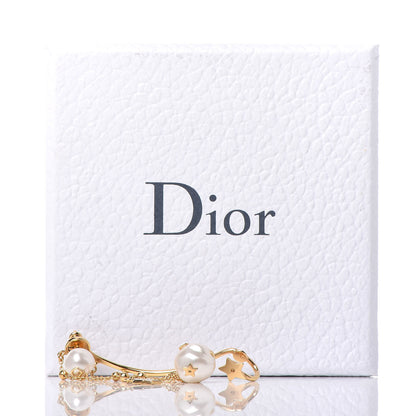 Christian Dior Pearl Shiny-D Earring Gold 7 of 7
