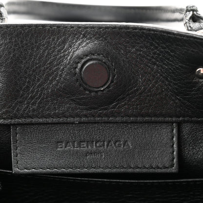 Balenciaga Veau Papier A6 Zip Around Tote Black 6 of 10