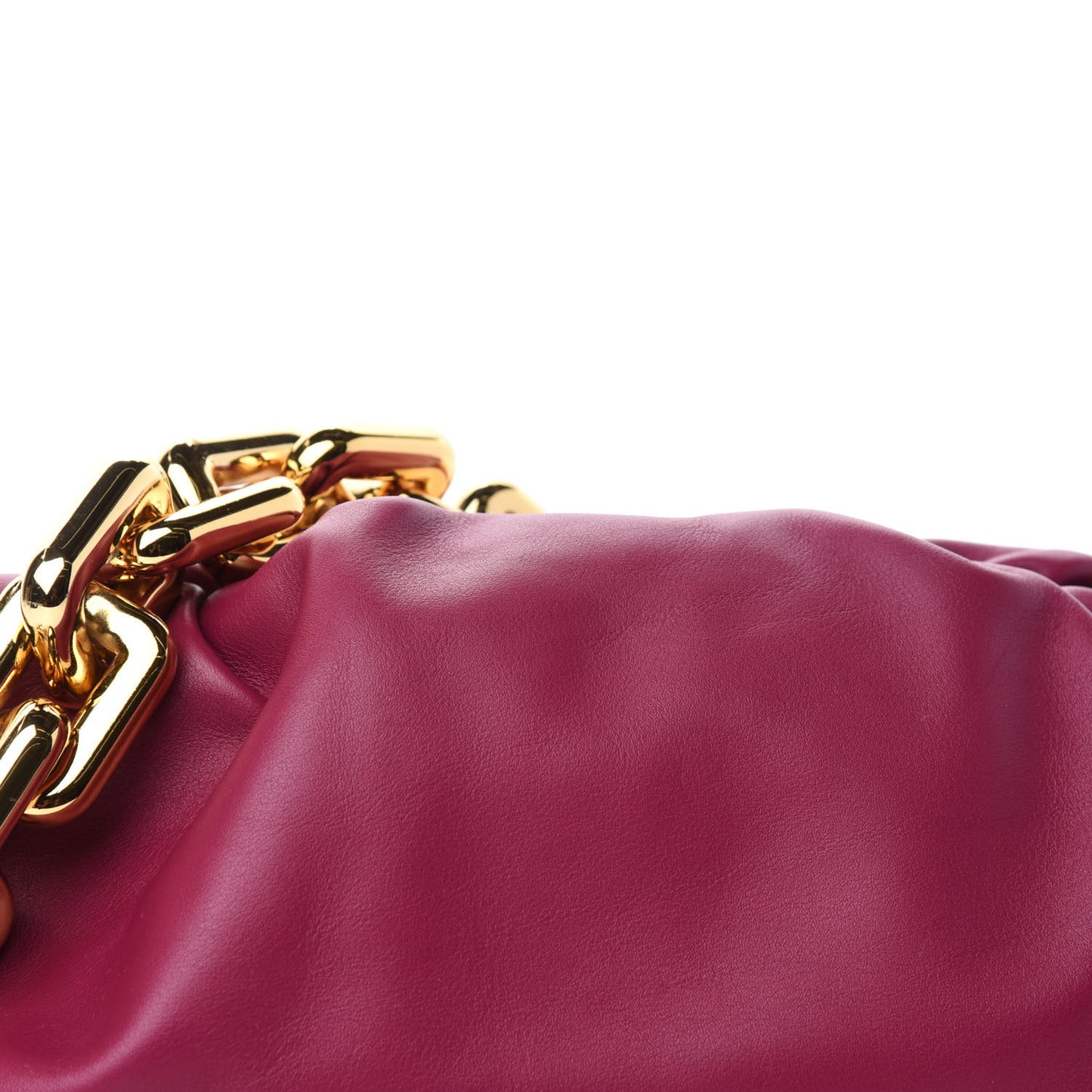 Calfskin The Pouch Chain Cinnabar