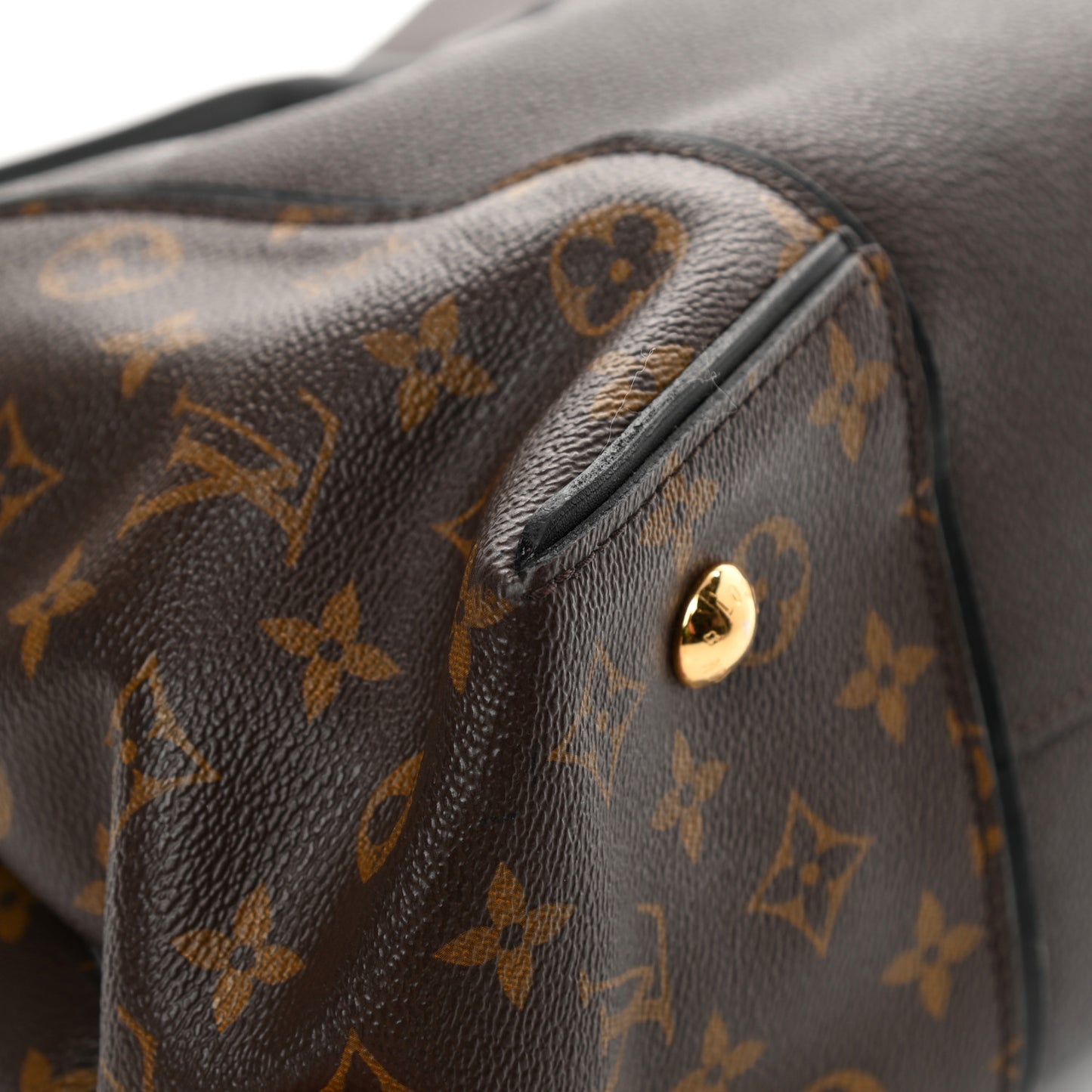 Veau Cachemire Monogram Tote W PM Chocolate