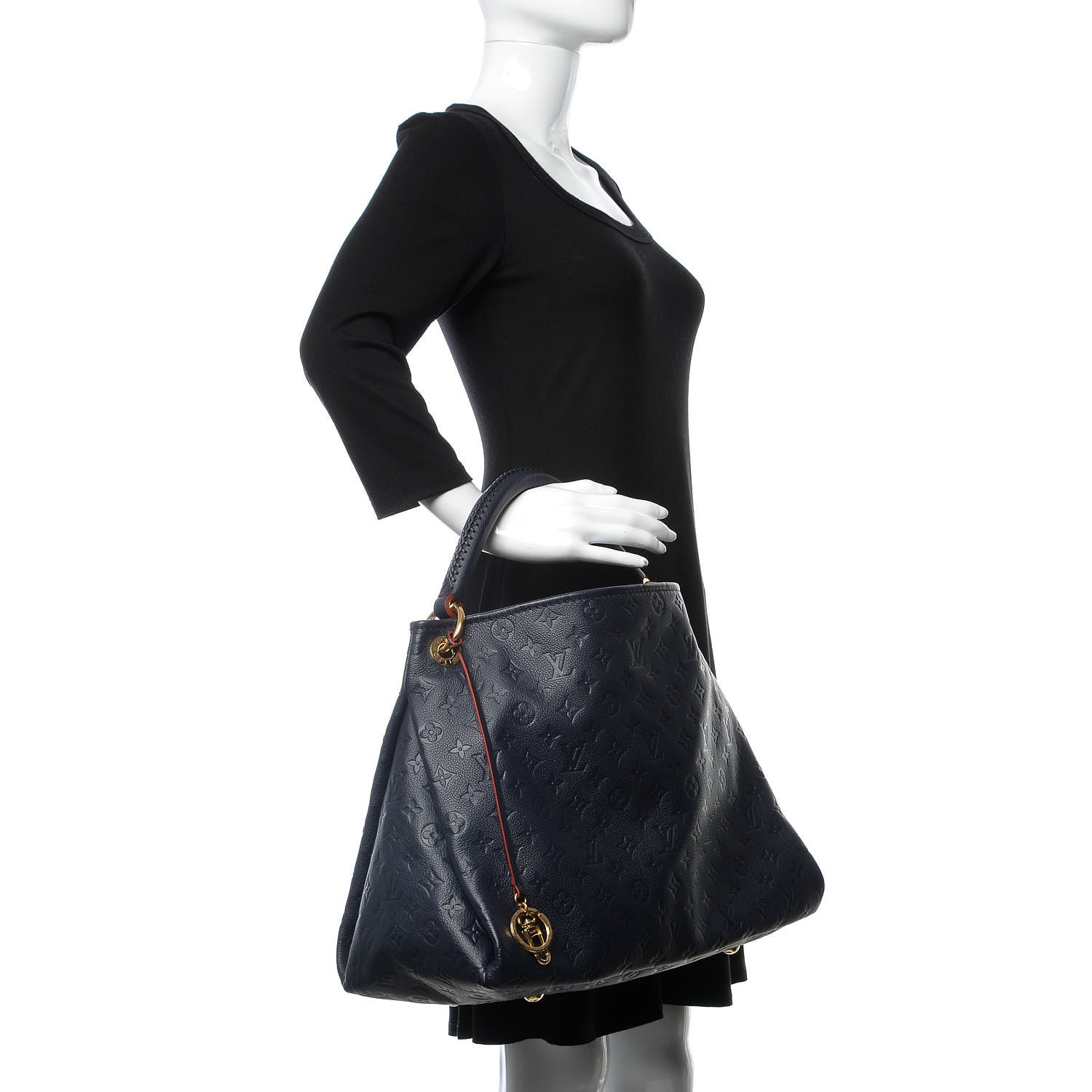 Louis Vuitton Empreinte Artsy MM Navy 2 of 9