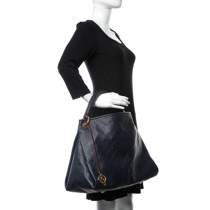 Louis Vuitton Empreinte Artsy MM Navy 2 of 9