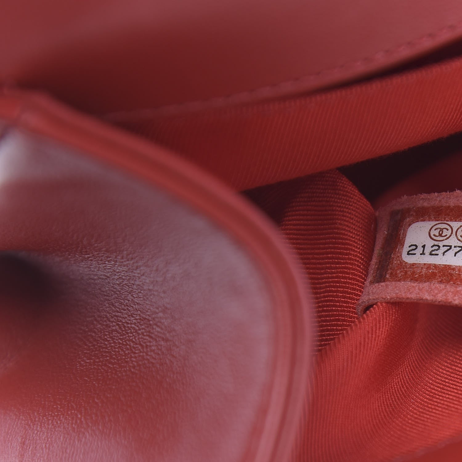 Chanel Lambskin Quilted Medium Boy Flap Red 8 of 13