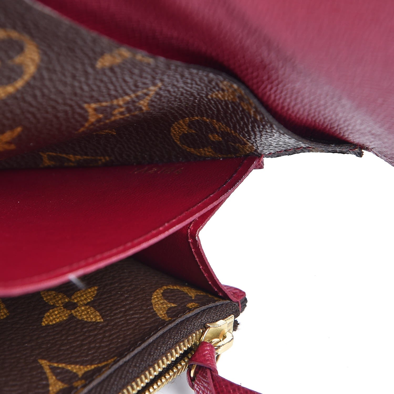 Louis Vuitton Monogram Emilie Wallet Fuchsia 7 of 9