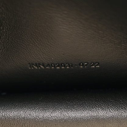 Saint Laurent Metallic Calfskin Monogram Envelope Chain Wallet Gold 7 of 13