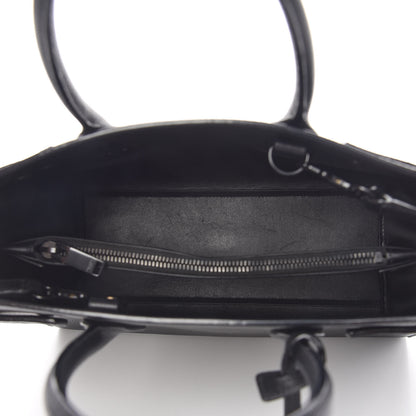Saint Laurent Grained Calfskin Baby Sac De Jour Black 5 of 9