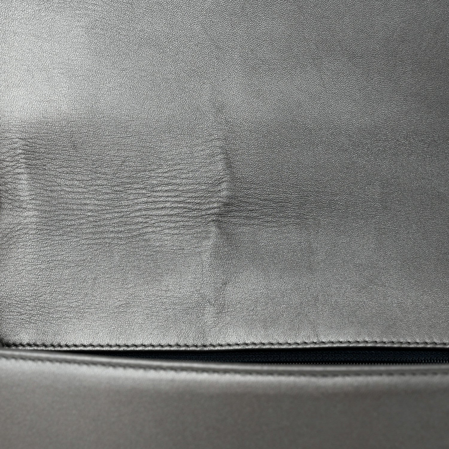 Chanel Metallic Lambskin Embossed Large Boy Cube Flap 16 of 18