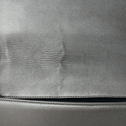 Chanel Metallic Lambskin Embossed Large Boy Cube Flap 16 of 18