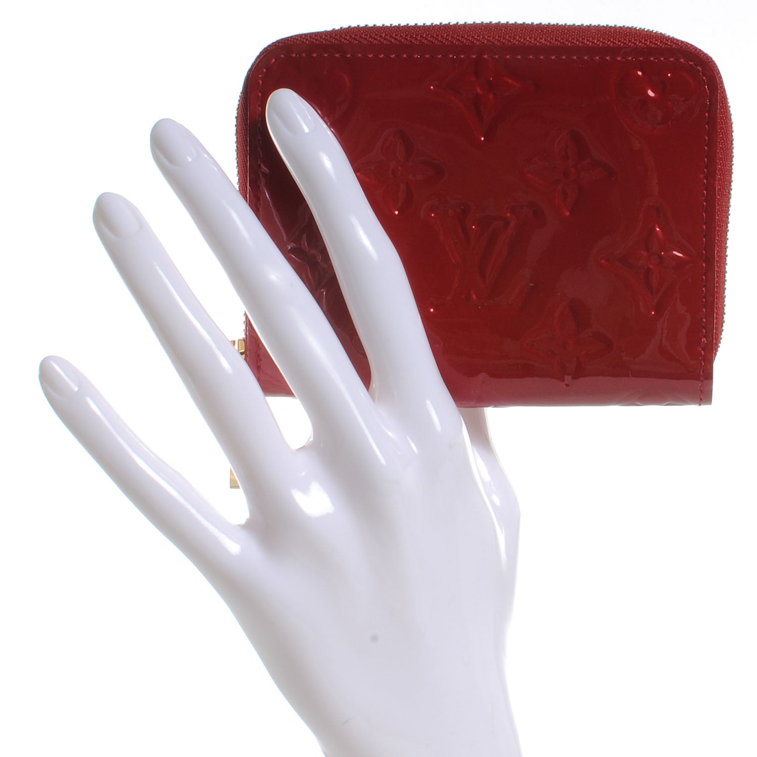 Louis Vuitton Vernis Zippy Coin Purse Pomme D'Amour 2 of 7