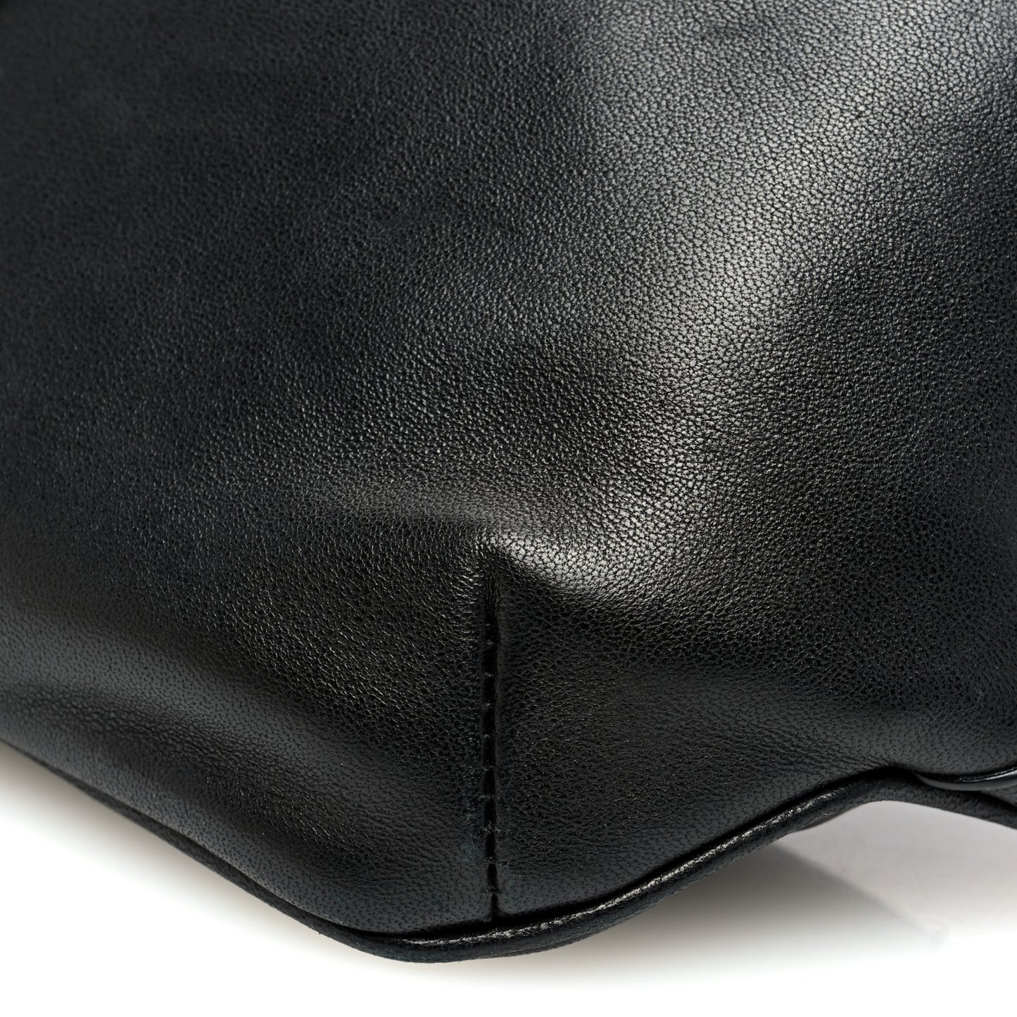 Lambskin Monogram Belt Bag Black