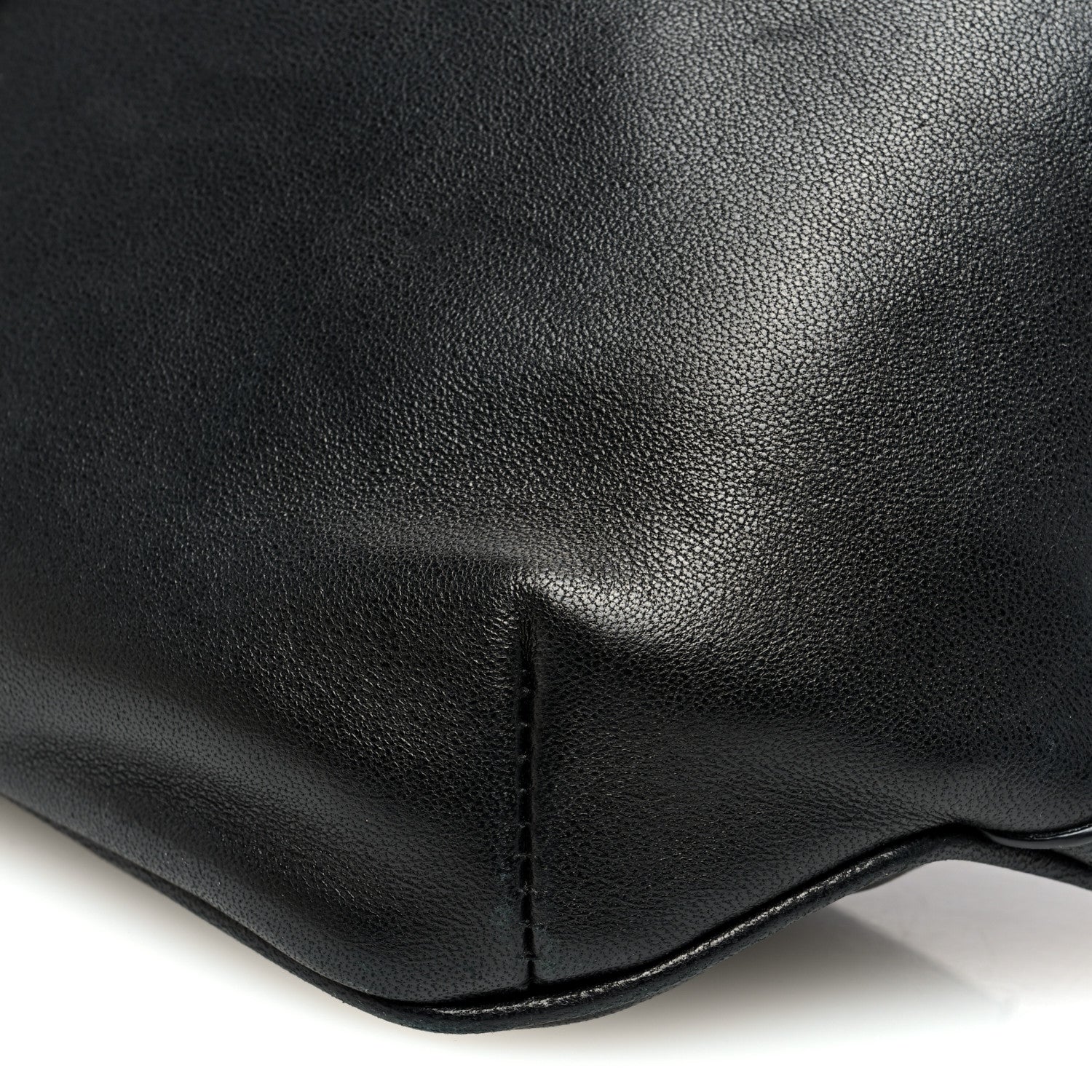 Saint Laurent Lambskin Monogram Belt Bag Black 9 of 9