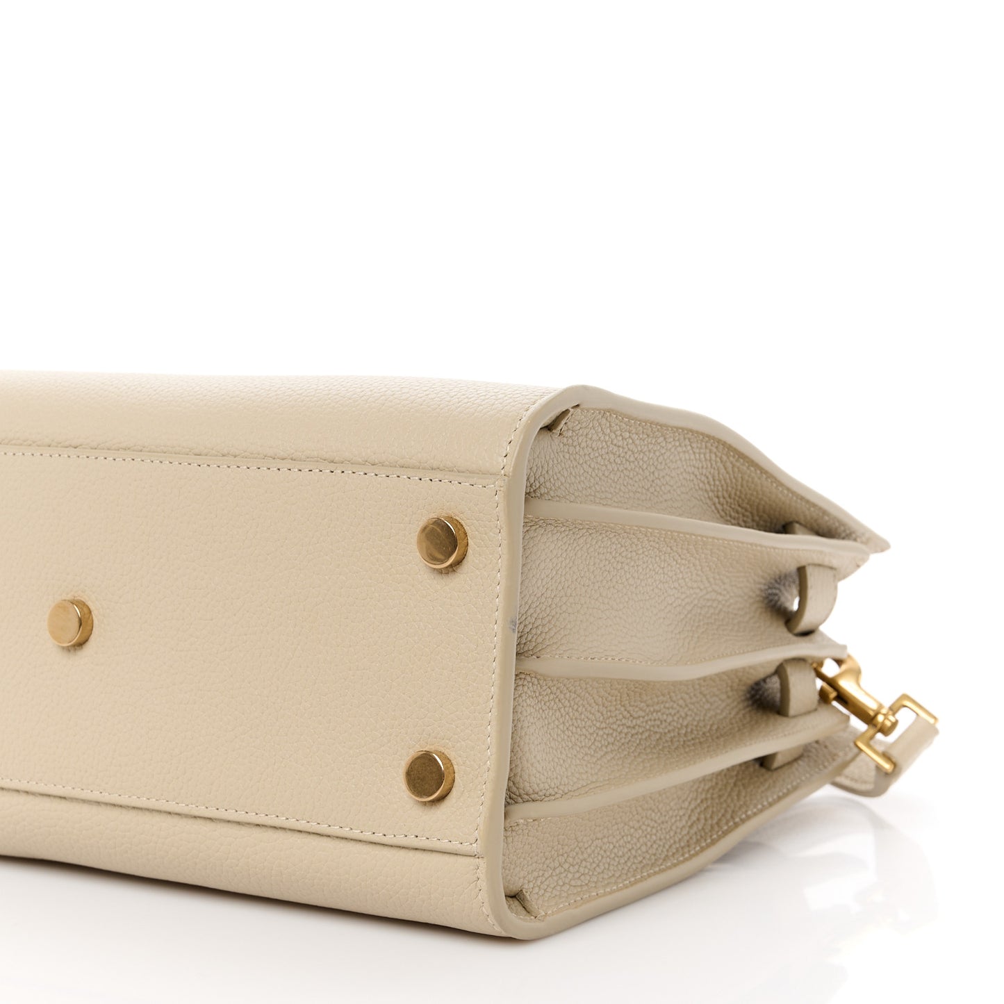Grained Calfskin Baby Sac De Jour Souple Sea Salt