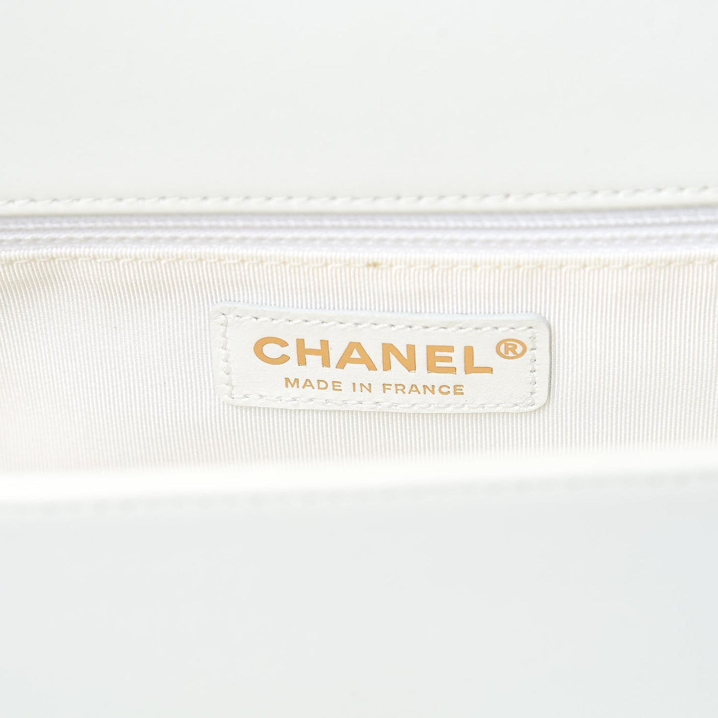 Sheepskin Braided New Medium Boy Reverso Flap White