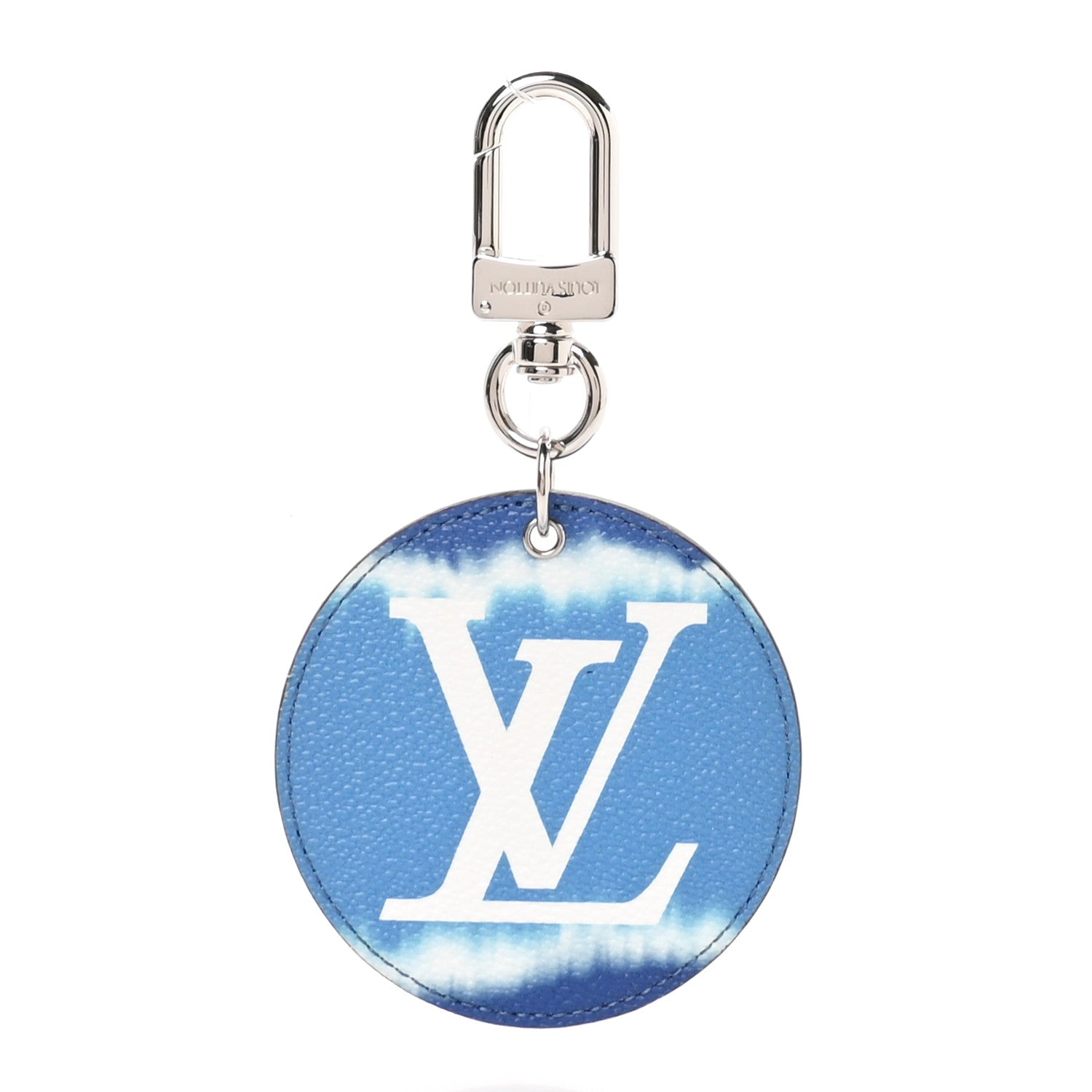 Louis Vuitton Monogram Escale Bag Charm Key Holder Blue 1 of 4