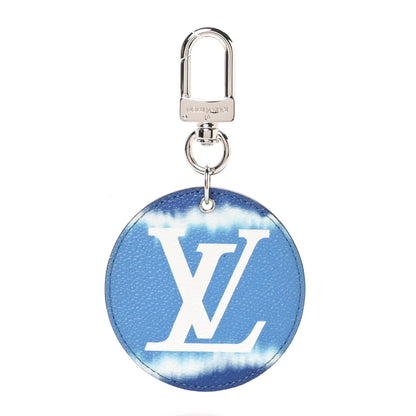 Louis Vuitton Monogram Escale Bag Charm Key Holder Blue 1 of 4