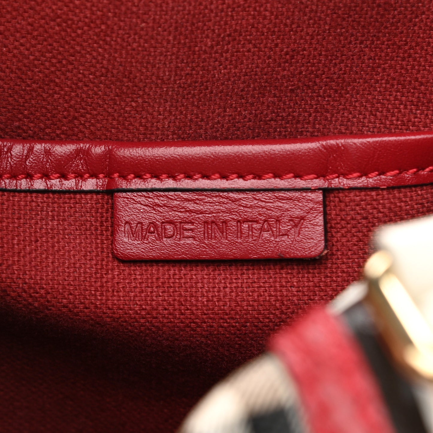 Haymarket Check Medium Alchester Bowling Bag White Military Red