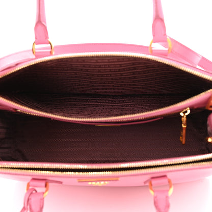 Prada Saffiano Medium Galleria Double Zip Tote Geranio 4 of 8
