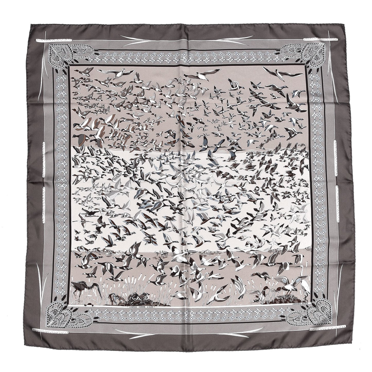 Silk Libres Comme L'Air Scarf 90
