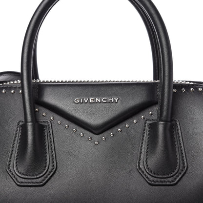 Givenchy Calfskin Medium Studded Antigona Black 10 of 10