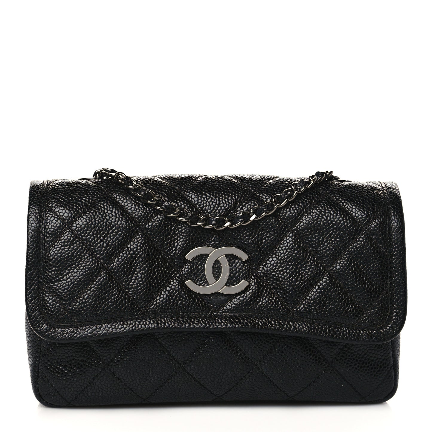 Caviar Small Natural Beauty Flap Black
