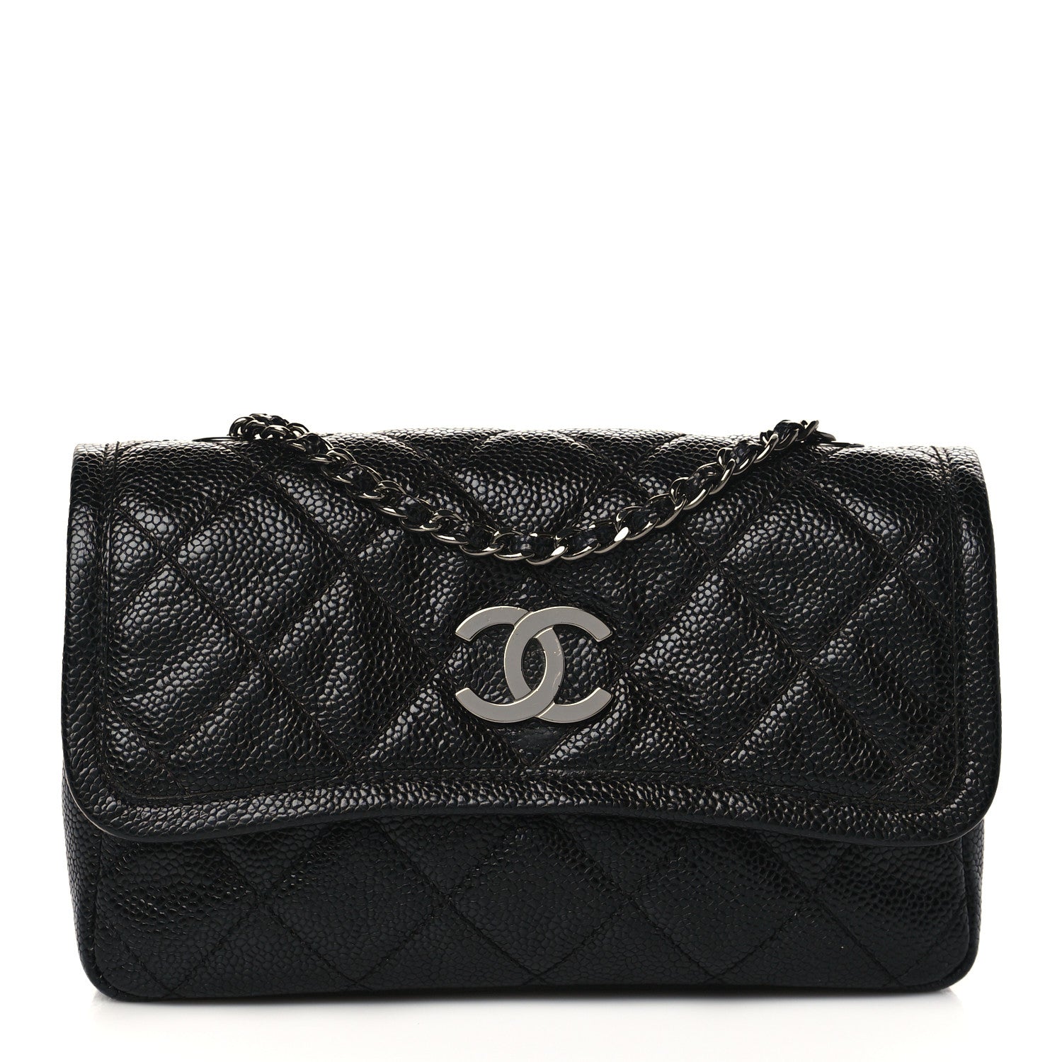 Chanel Caviar Small Natural Beauty Flap Black 1 of 11