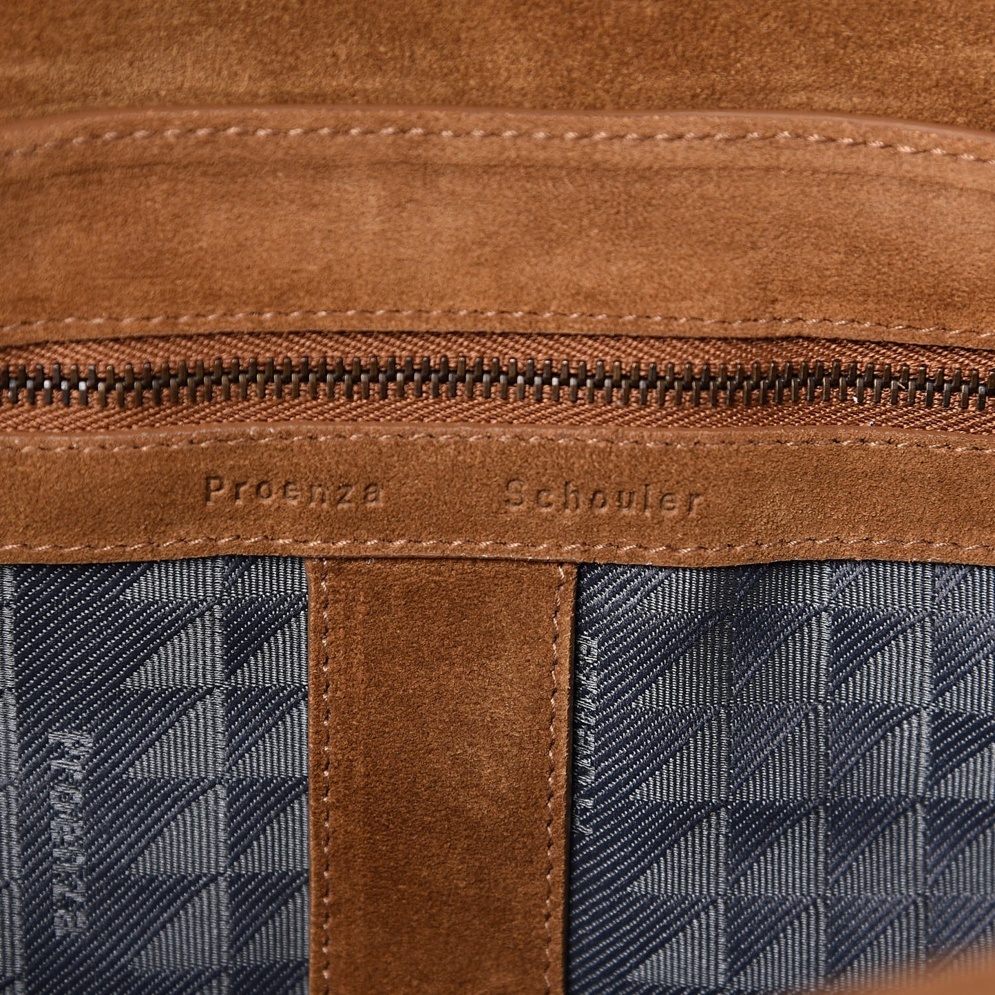 Suede Medium PS1 Satchel Tobacco