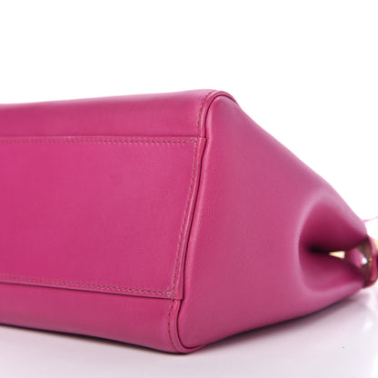 Fendi Nappa Mini Peekaboo Iconic Satchel Magenta 7 of 9