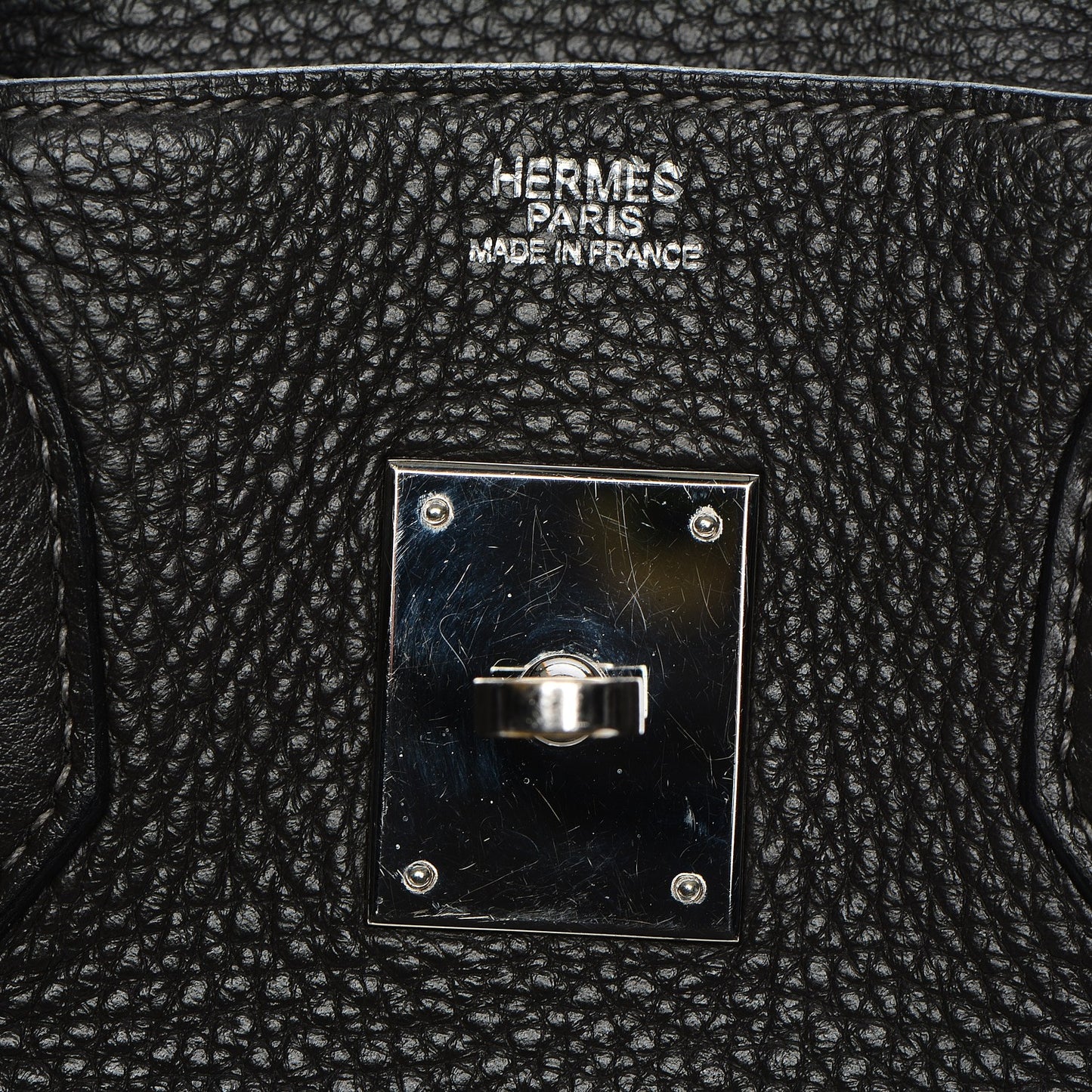 Taurillon Clemence Birkin 30 Graphite