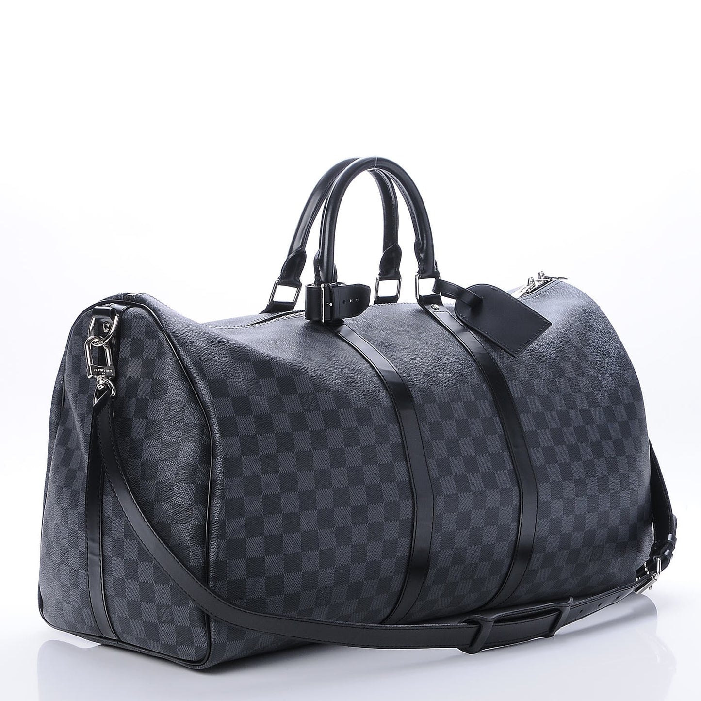 Damier Graphite Keepall Bandouliere 55