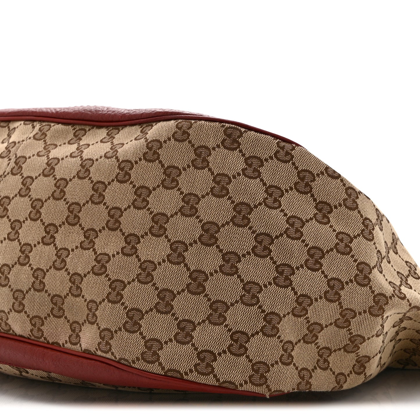 Monogram Medium Charlotte Hobo Red