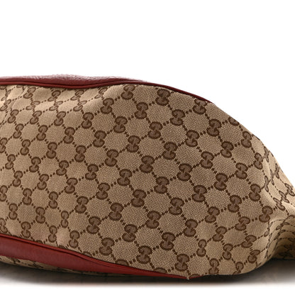 Gucci Monogram Medium Charlotte Hobo Red 11 of 11