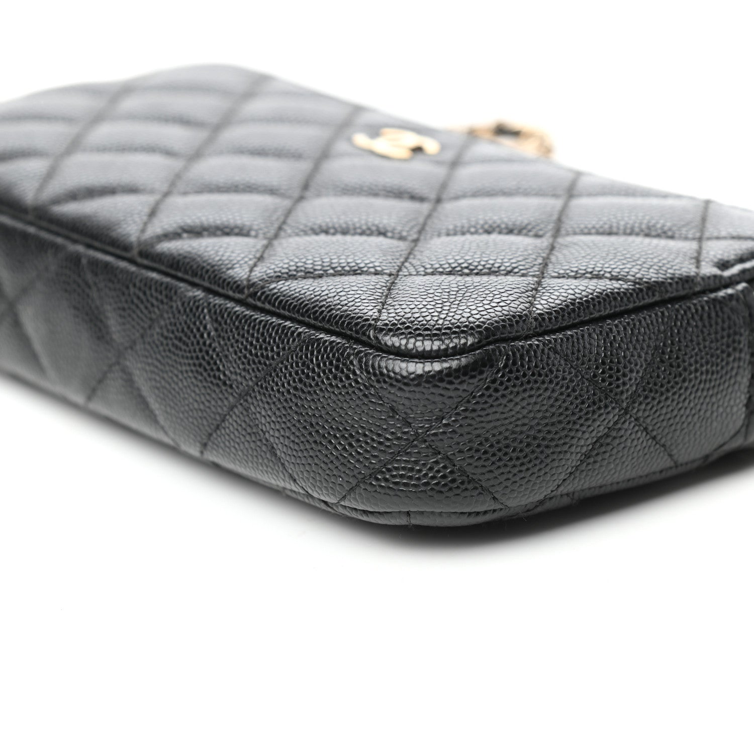 Chanel Caviar Quilted Small Clutch With Chain Black 9 of 10