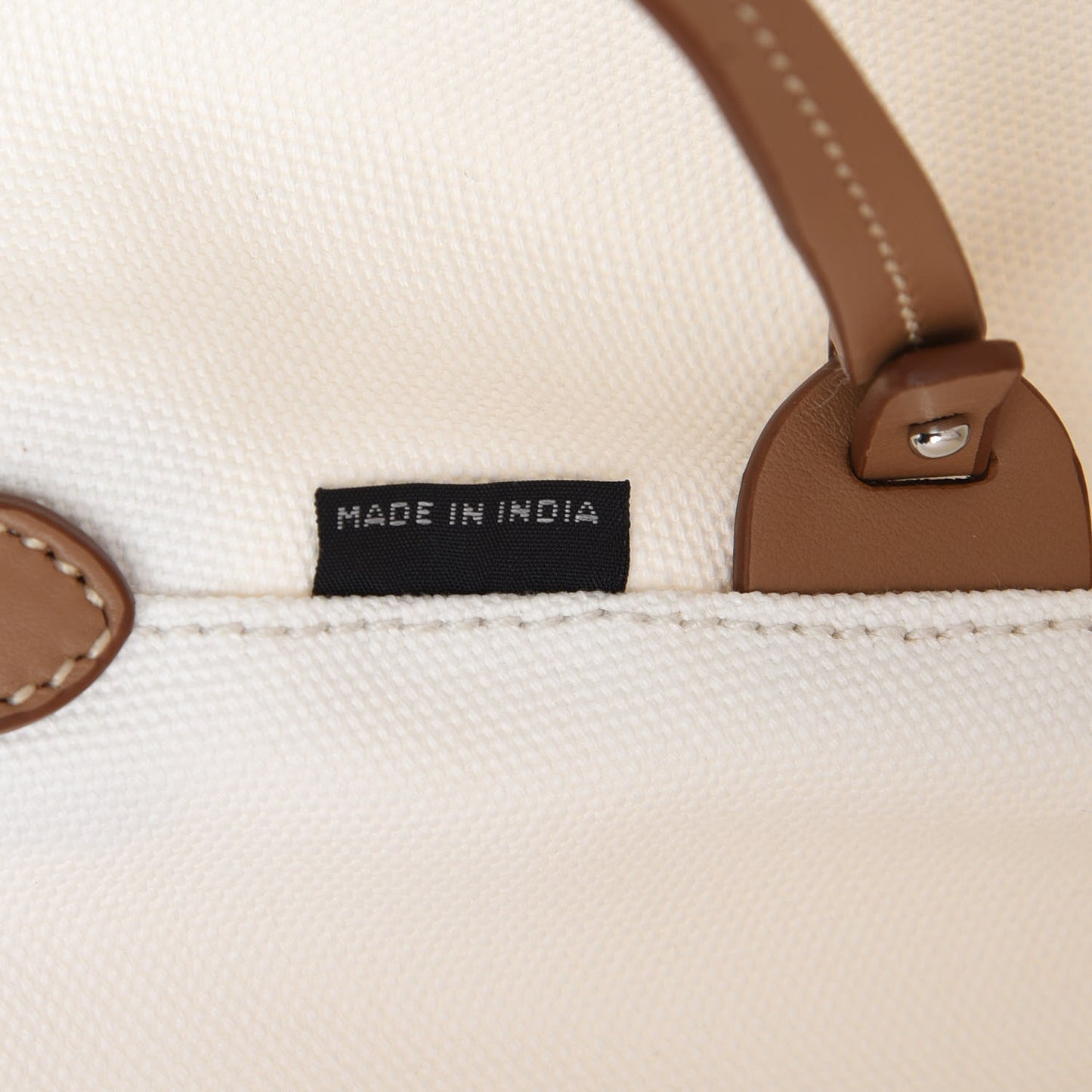 Canapa Small Shopping Tote White