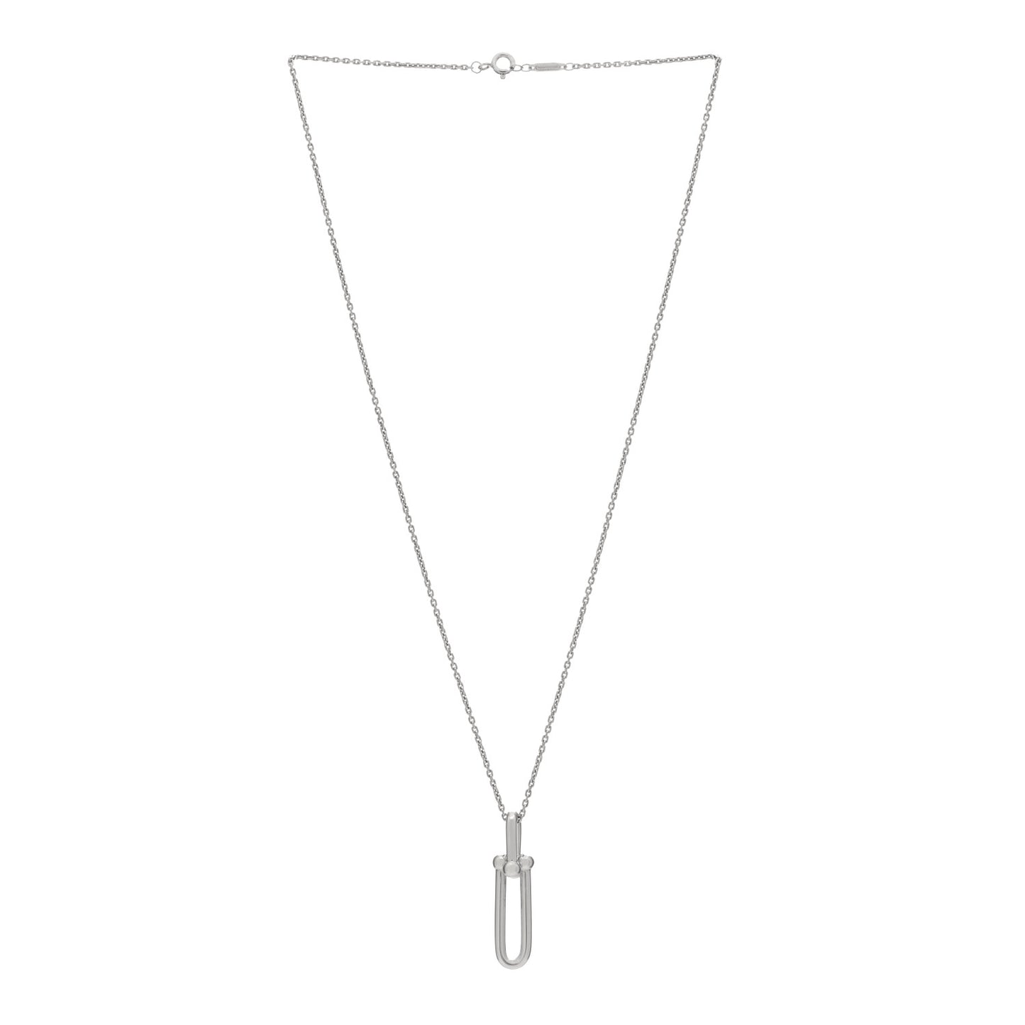 Sterling Silver HardWear Link Pendant Necklace
