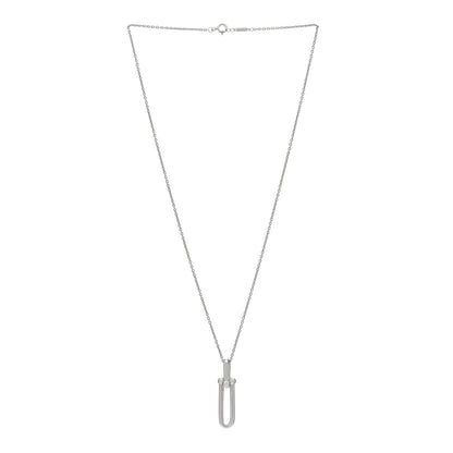 Tiffany Sterling Silver HardWear Link Pendant Necklace 2 of 3