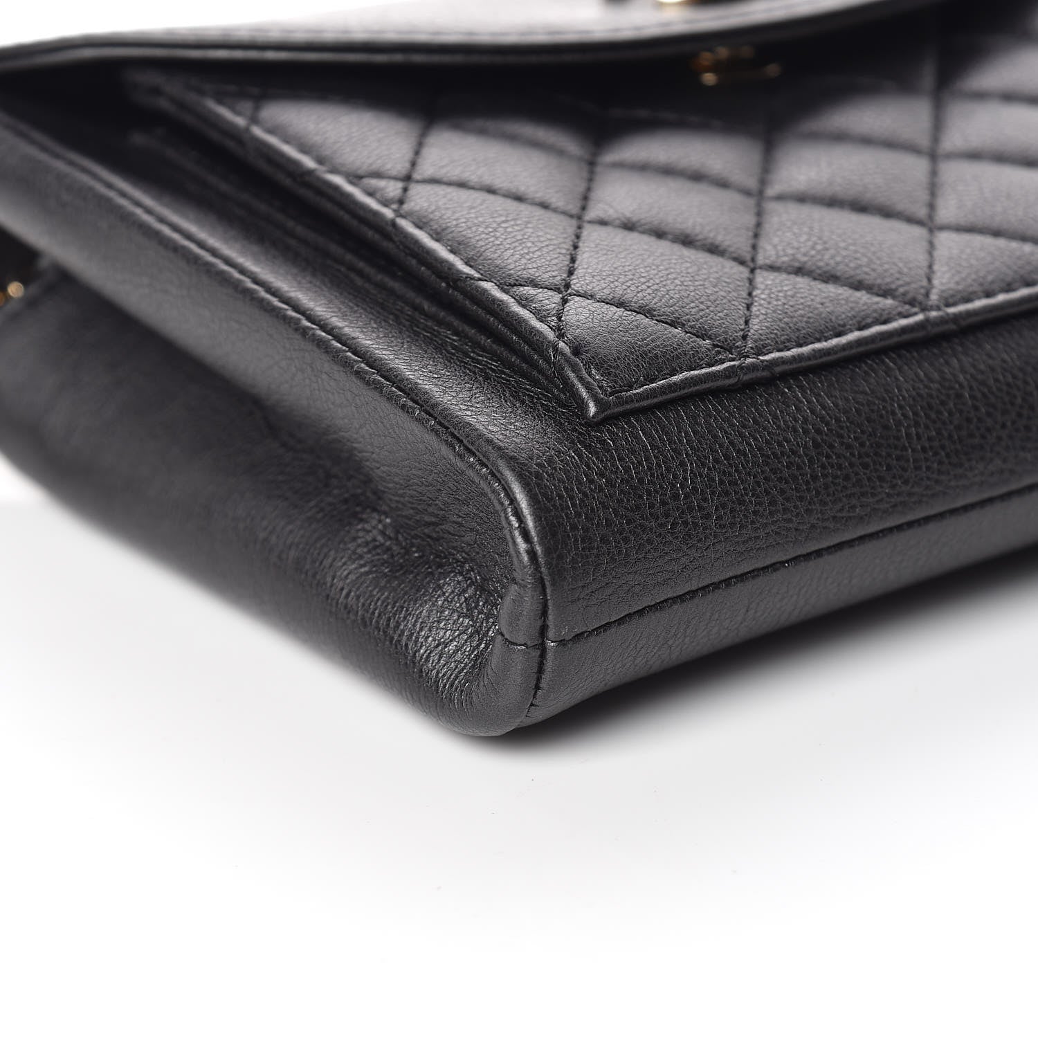 Chanel Calfskin Quilted Smart Pocket Crossbody Bag Black 8 of 10