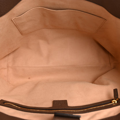 Gucci GG Supreme Monogram Medium Ophidia Shopping Tote Brown 5 of 10