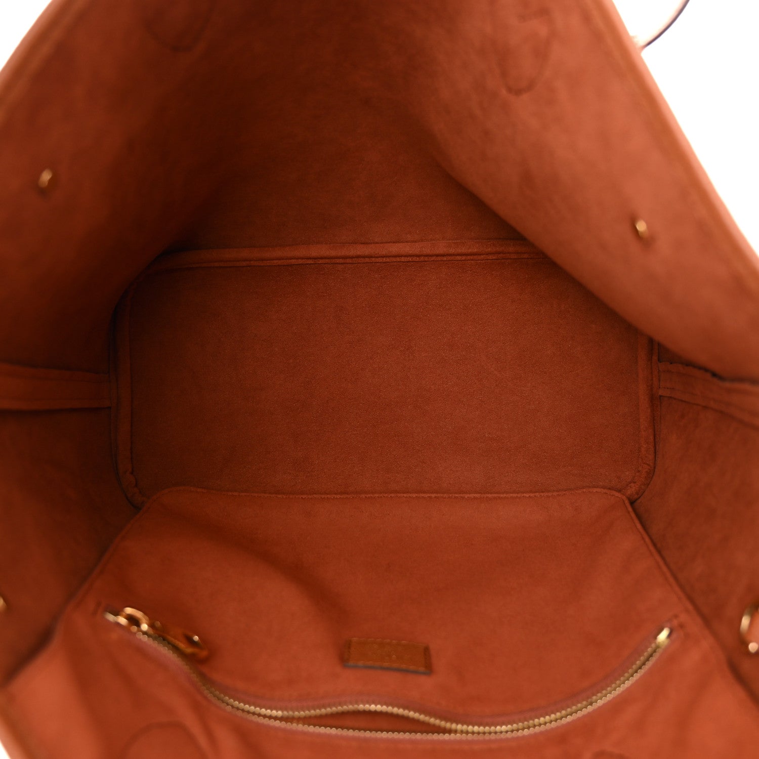 Louis Vuitton Empreinte Monogram Giant Neverfull MM Cognac 6 of 10