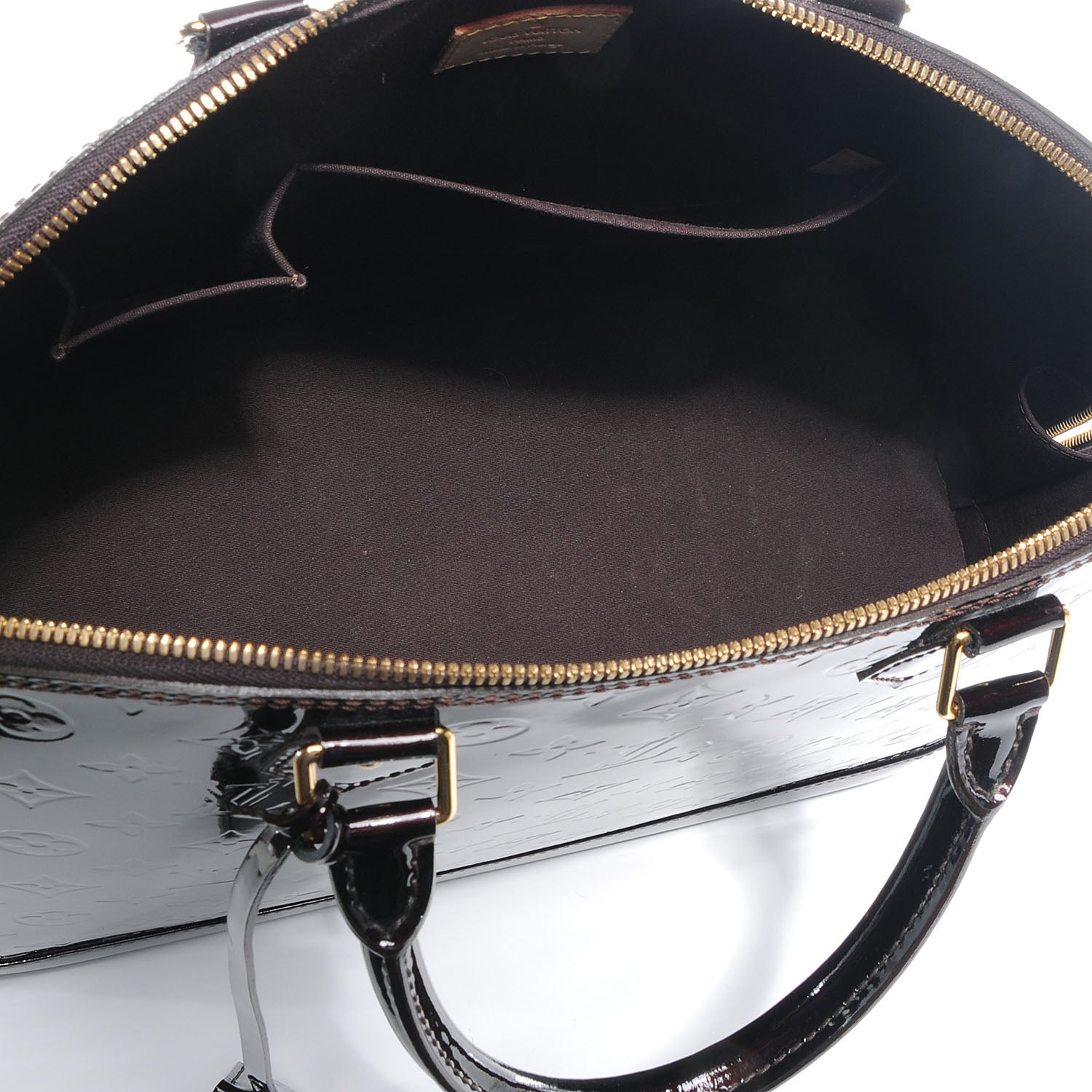 Louis Vuitton Vernis Alma GM Amarante 5 of 8