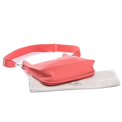 Hermes Taurillon Clemence Evelyne III GM Rose Jaipur 4 of 7