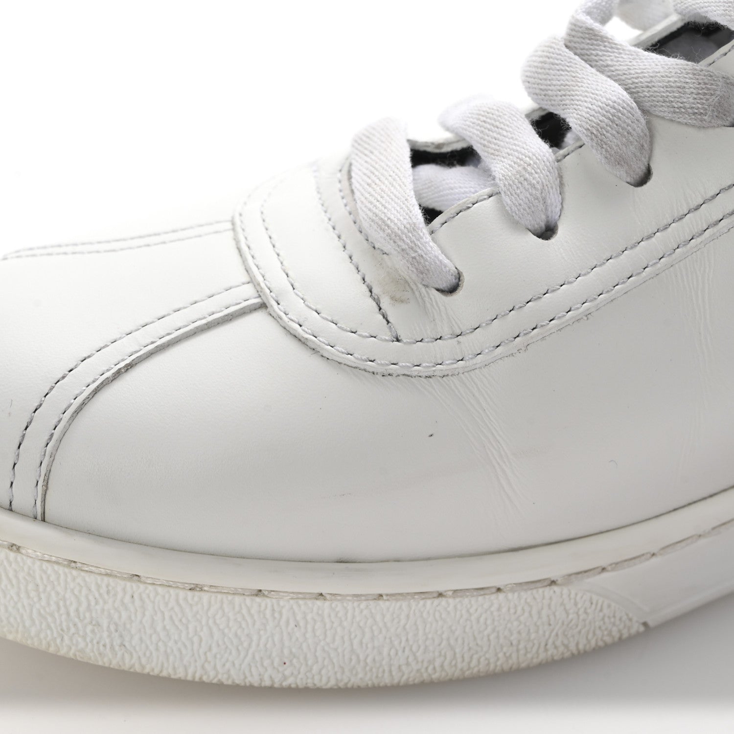 Chanel Calfskin CC Womens Sneakers 39 White 12 of 12