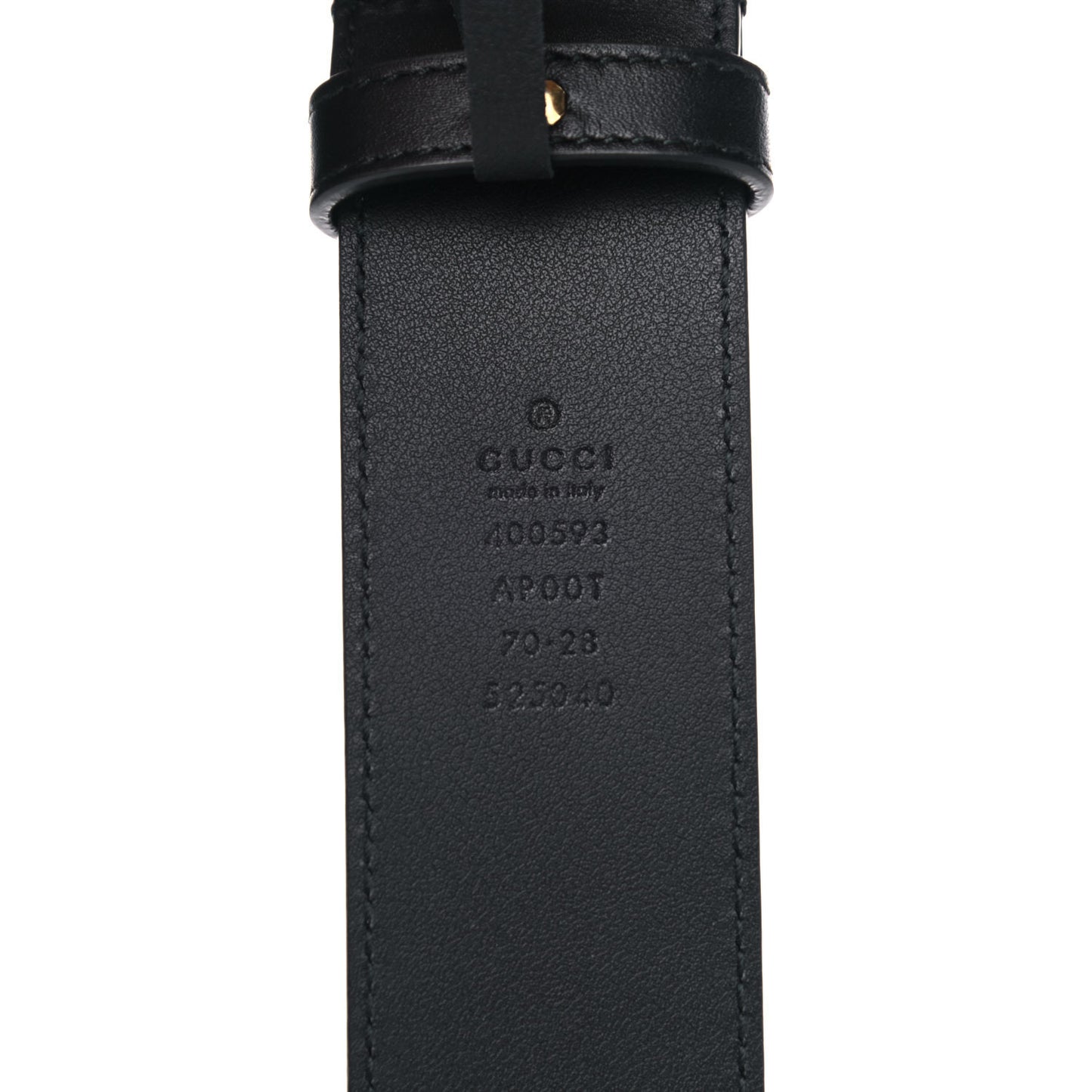 Calfskin Double G 40mm Belt 70 28 Black