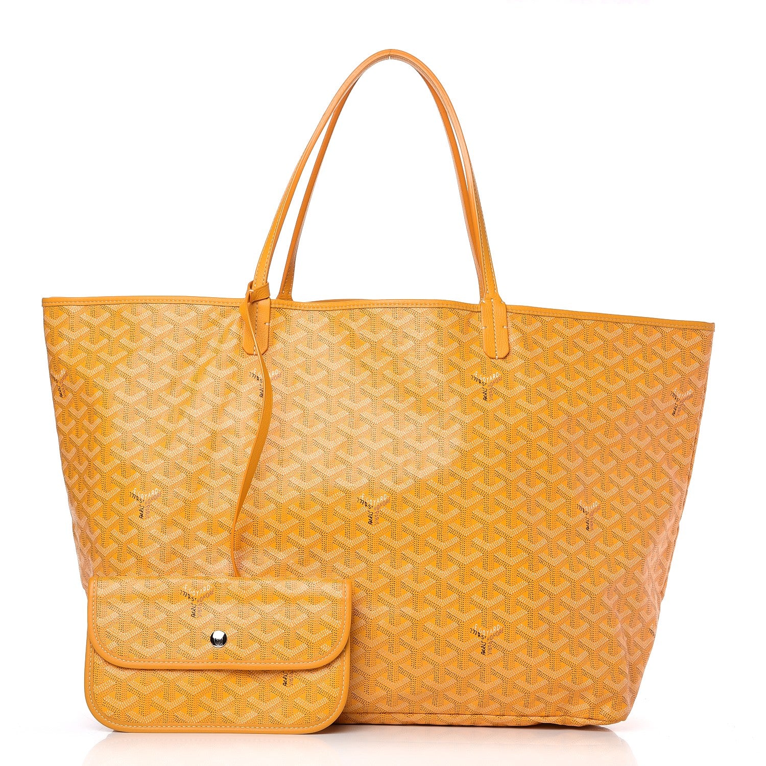 Goyard Goyardine Saint Louis GM Yellow 1 of 8