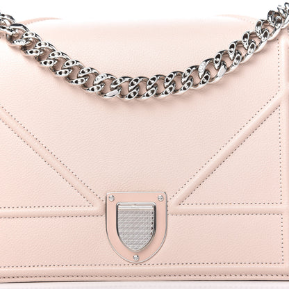 Christian Dior Grained Calfskin Cannage Medium Diorama Flap Bag Rose Poudre 10 of 11