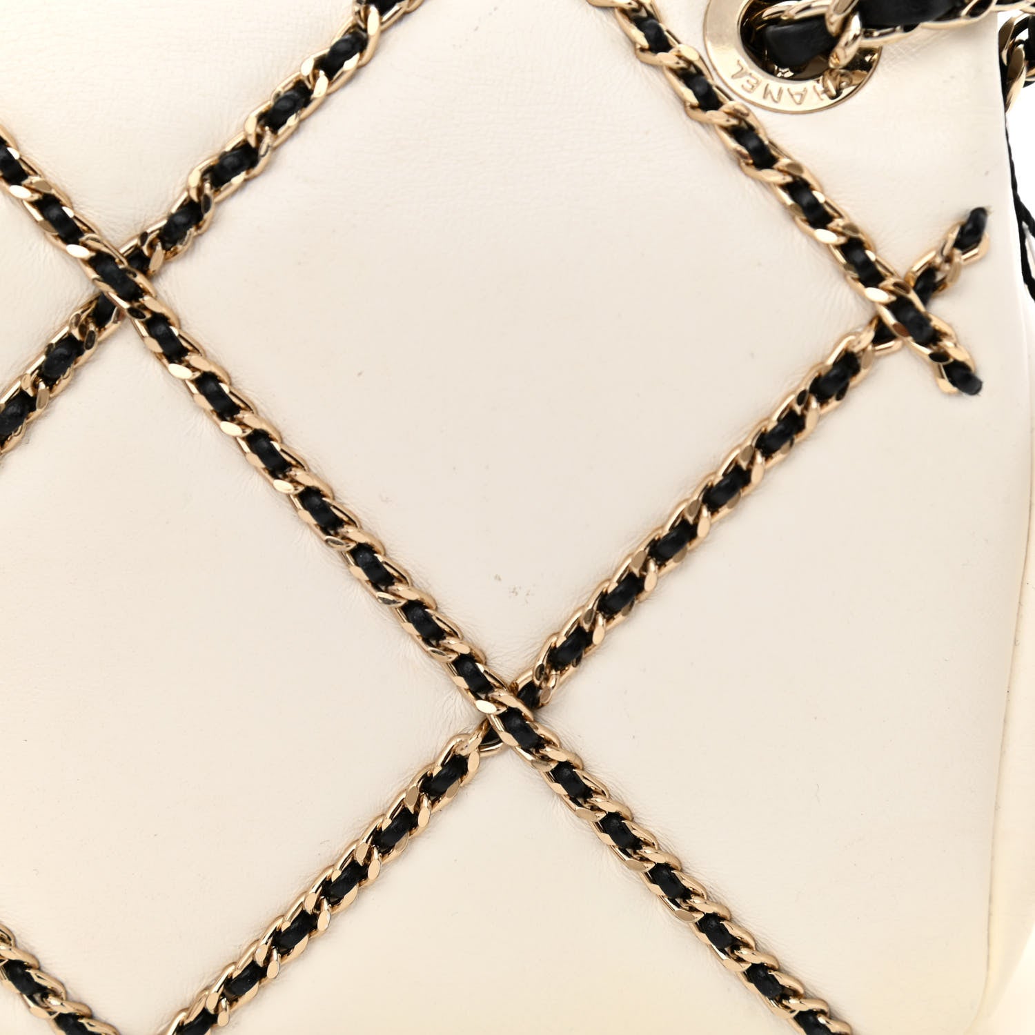 Chanel Lambskin Small Entwined Chain Flap White 12 of 12