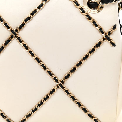 Chanel Lambskin Small Entwined Chain Flap White 12 of 12